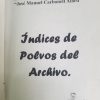 Índice de los escritos de José Manuel Carbonell Alard
